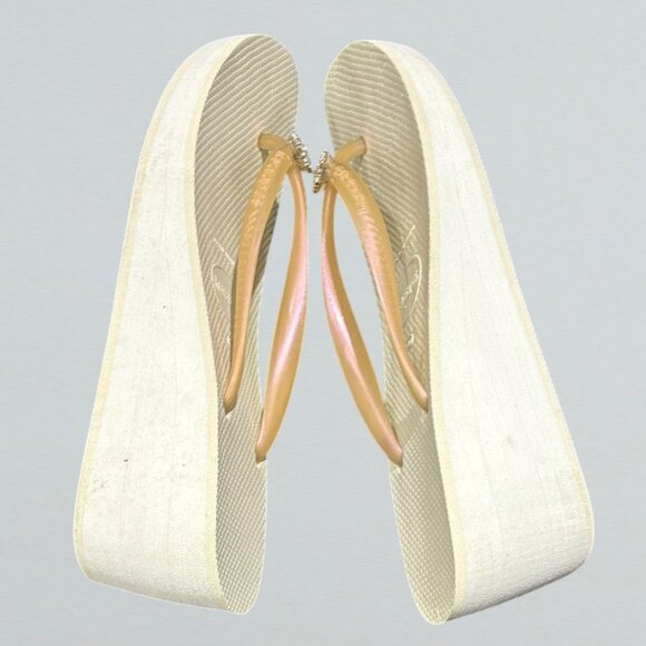 Havaianas Wedge Sandal with Crystal Snowflake Embellishment US 9/10 - Picture 11 of 11